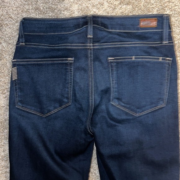 Paige The Verdugo Ankle Jeans Dark Wash Size 28 - Picture 6 of 6